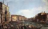 A Regatta on the Grand Canal by Canaletto